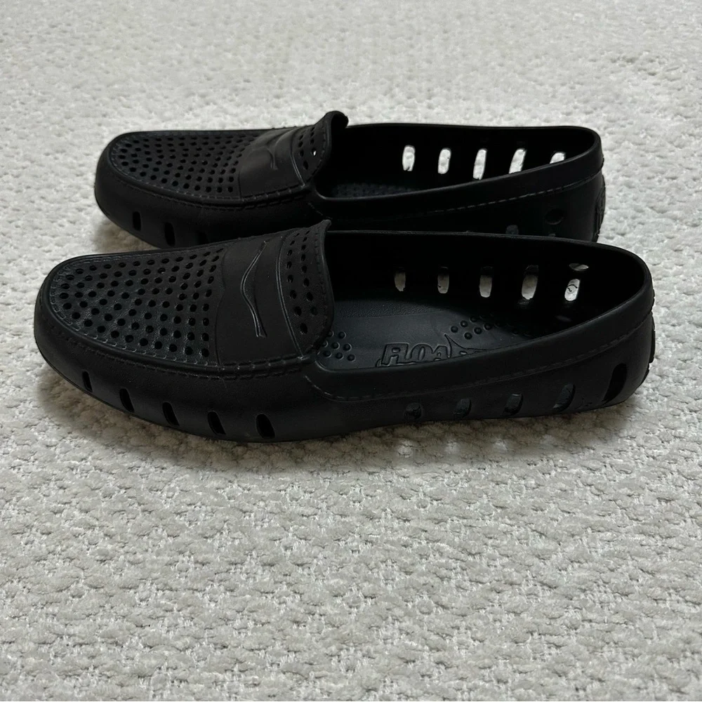 Floafers Country Club Driver 2.0 Black Loafers Waterproof Beach Men’s Size 11